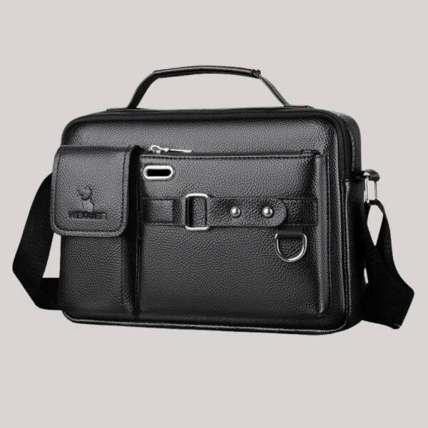 Bolsa Carteiro em Couro Weixier | Vittorio - Imagem 9
