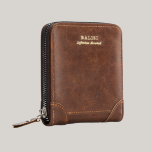 Carteira Masculina de Couro com Zíper Balisi | Genebra