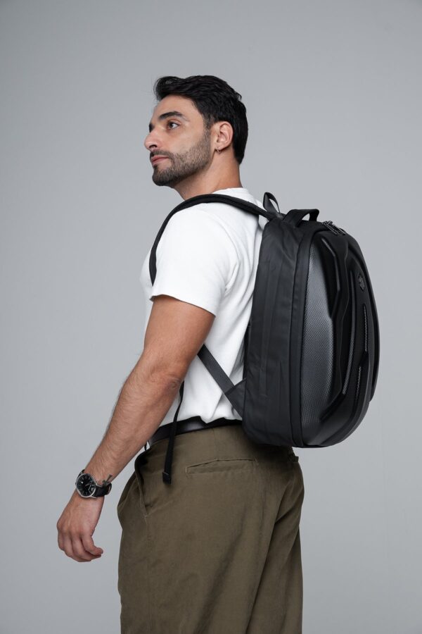 Mochila Executiva Semi-Rígida Resistente Usb Modelo Guardian - Imagem 14