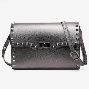 Bolsa Feminina Aline em Couro Legitimo Preta Vittal